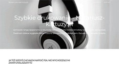 Desktop Screenshot of notariusz-kartuzy.pl